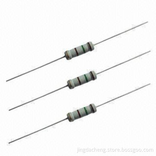 Metal Oxide Film Resistors with 2 and 5% Tolerance, Used for Automotive, Computers